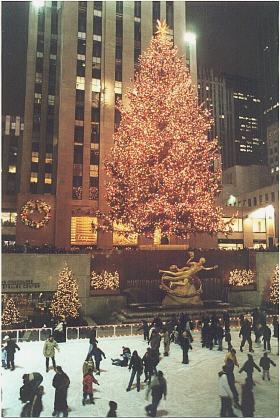 THE Christmastree at Rockefeller Plaza